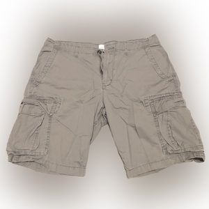 GAP  10in Twill Cargo Shorts Shadow Grey